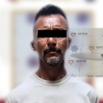 Detienen a hombre por allanamiento y amenazas en la colonia Altiplano