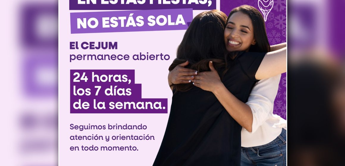 CEJUM mantendrá atención las 24 horas durante festividades decembrinas