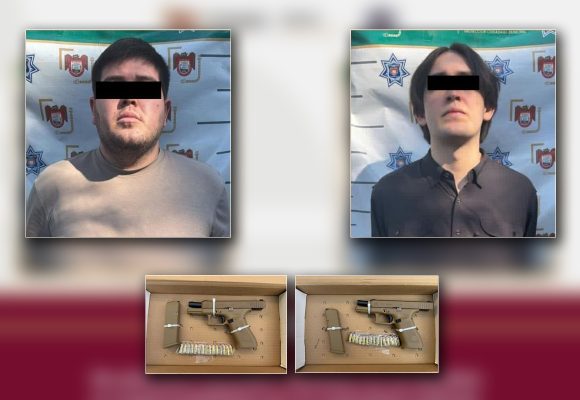 Detienen a dos personas armadas tras una denuncia ciudadana