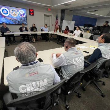 RUM de Tijuana y autoridades de San Diego refuerzan coordinación ante emergencias binacionales