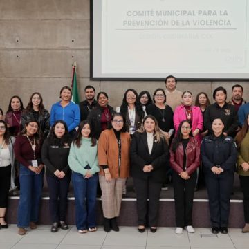Autoridades presentan resultados del Comité Municipal de Prevención contra la Violencia