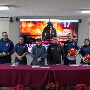 Reconocen a ganadores de la competencia “Bomberos de Acero 2025”