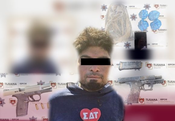 Detienen a dos personas tras ataque armado y aseguran droga en el Maclovio Rojas