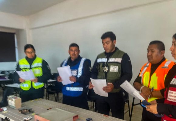 Capacitan a cuerpos de emergencia en Sistema de Comando de Incidentes en San Quintín