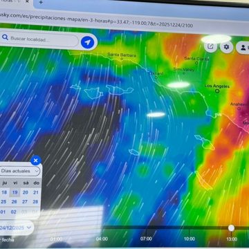 Lluvias ligeras y aisladas se esperan en Tijuana durante las próximas 48 horas
