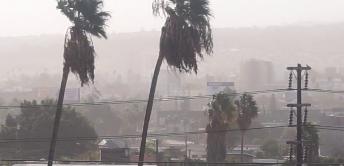 Emiten recomendaciones por fuertes vientos en Tecate