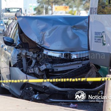 Mujer pierde la vida en accidente vehicular en Rosarito