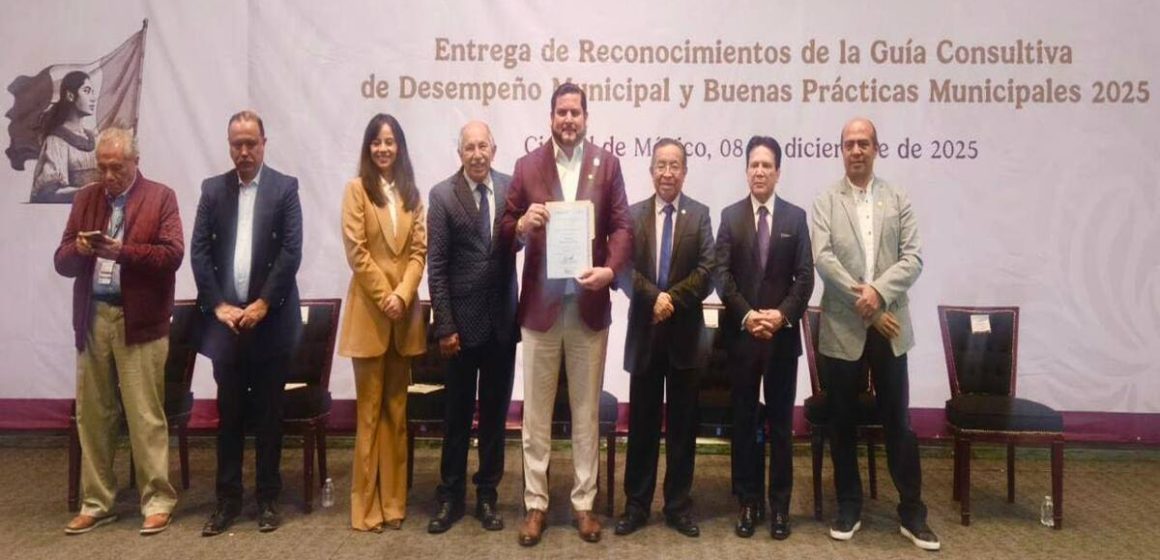 Burgueño celebra reconocimiento nacional por buenas prácticas municipales