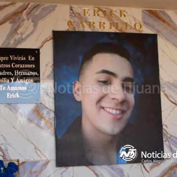 7 Inauguran capilla en memoria de Erick Carrillo, símbolo de la búsqueda y la esperanza