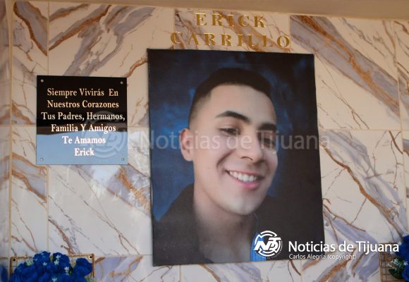 Inauguran capilla en memoria de Erick Carrillo, símbolo de la búsqueda y la esperanza
