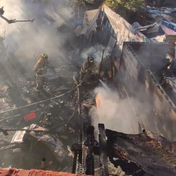 Incendio en “picadero” deja una persona calcinada en Las Torres