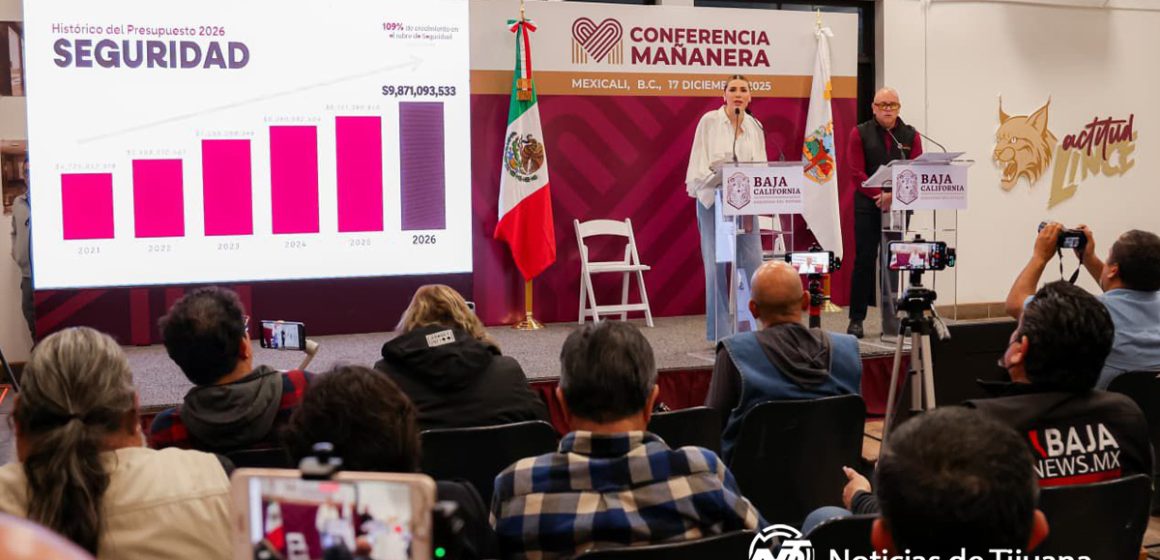 TTT Presupuesto 2026 prioriza educación y bienestar social en Baja California: Marina del Pilar