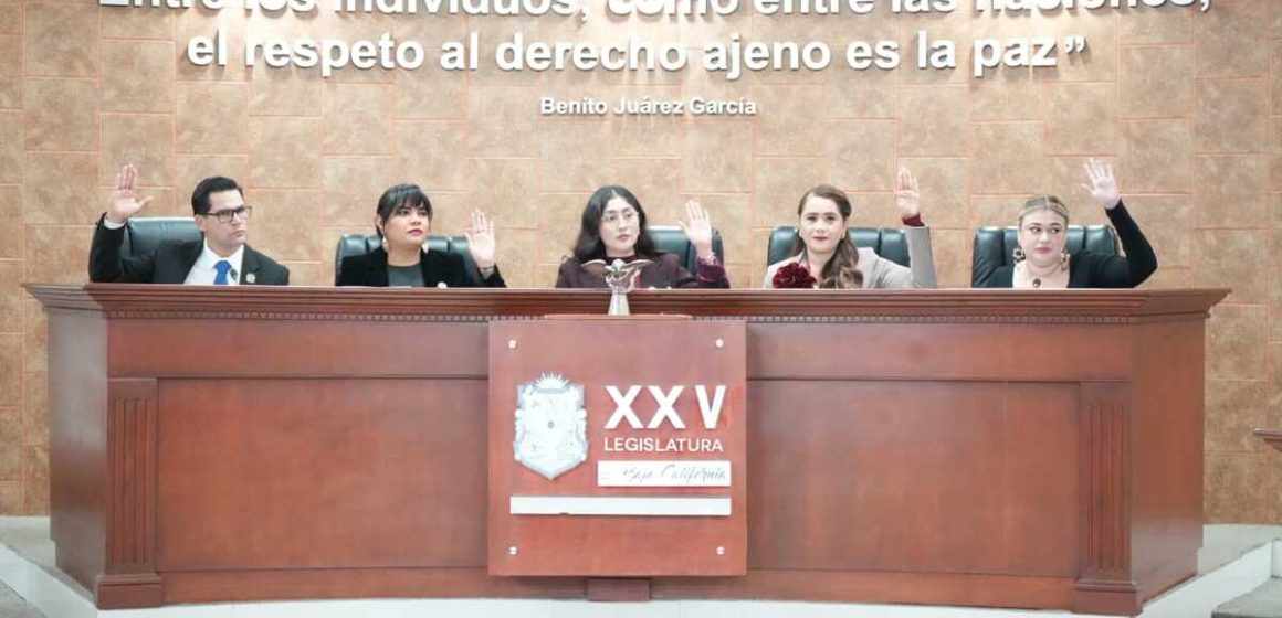 Congreso de BC aprueba leyes de ingresos municipales y tablas catastrales para 2026
