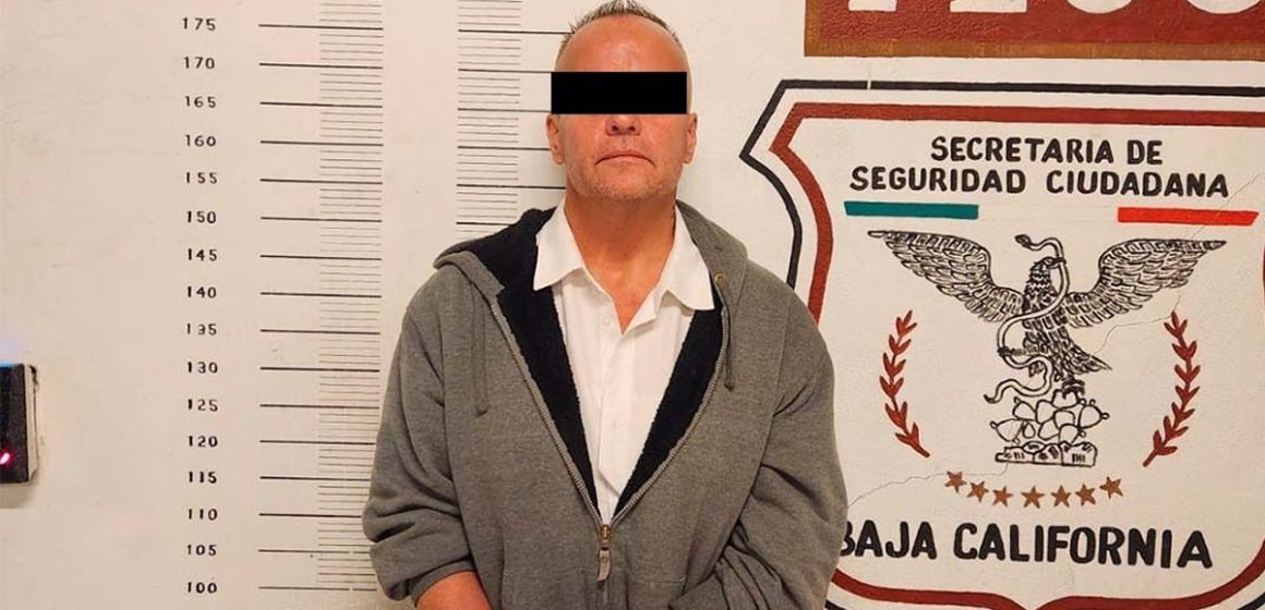 Cae en Tijuana fugitivo estadounidense que presuntamente se hacía pasar por agente federal