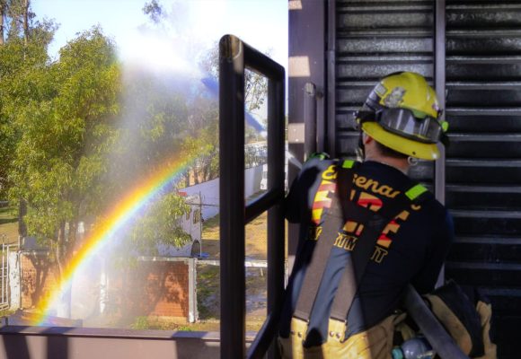 Concluye capacitación para bomberos en Baja California