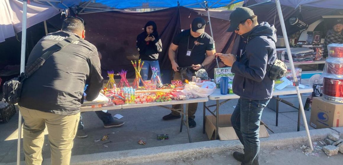 ddd (1) Decomisa Gobierno Municipal más de 46 kilogramos de pirotecnia durante operativos en las nueve delegaciones