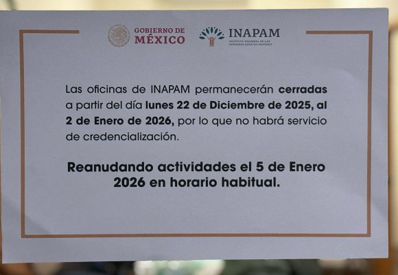 Suspenden atención del módulo INAPAM en el DIF Tijuana por vacaciones