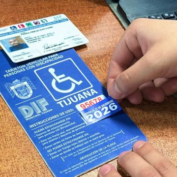 Inicia DIF Tijuana el trámite de renovación de engomado 2026 del tarjetón de discapacidad