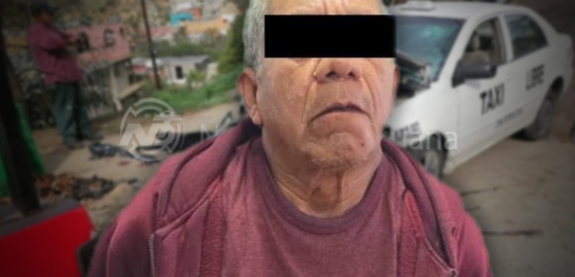 Taxista ebrio provoca choque múltiple y atropella a hombre en el Cañón de las Rosas