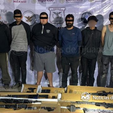 Detienen a seis hombres armados tras ataque a policías en Rosarito; uno fue abatido