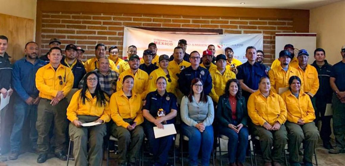Reconocen a brigadistas forestales por su labor en incendios recientes en Baja California