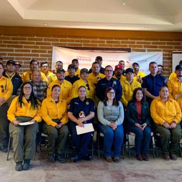 Reconocen a brigadistas forestales por su labor en incendios recientes en Baja California