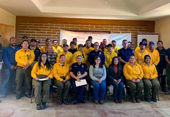 Reconocen a brigadistas forestales por su labor en incendios recientes en Baja California