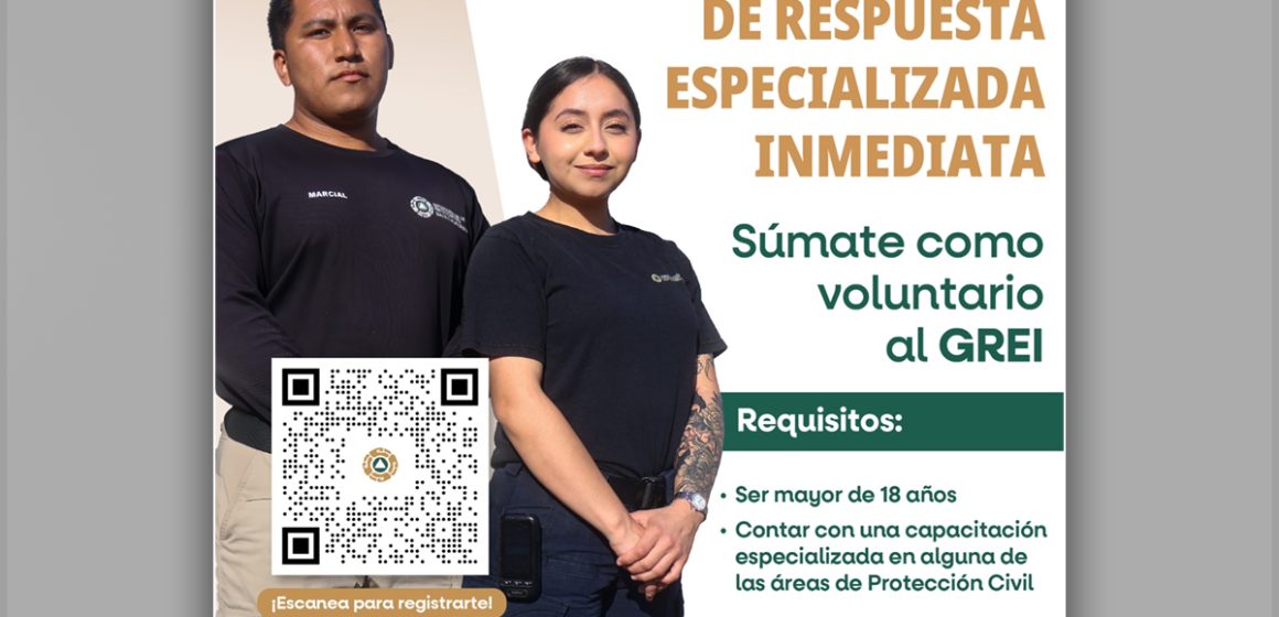 Súmate: Protección Civil BC convoca a voluntarios a formar parte del grupo de respuesta especializada inmediata