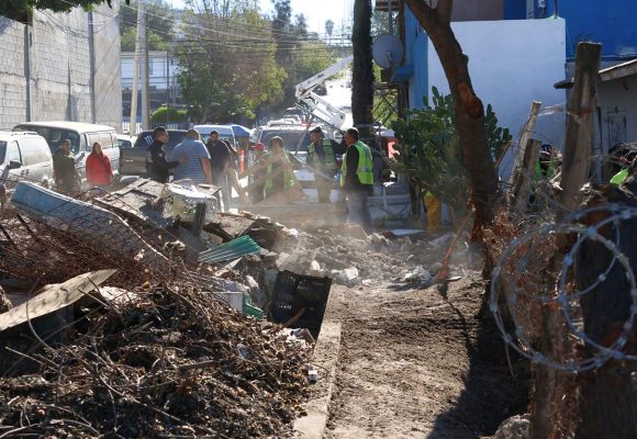 Retiran más de 14 toneladas de basura de colonias El Tecolote, Todos los Santos y Avenida Internacional