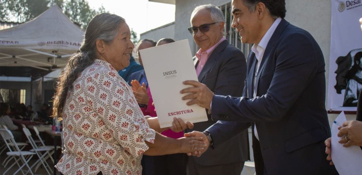 zxcxzc Resaltan coordinación con INSUS en regularización de la tenencia de la tierra