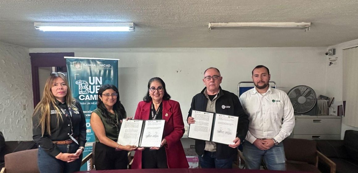 zxczx Gobierno de Tijuana y GEN firman convenio para fortalecer la prevención de adicciones