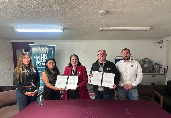 Gobierno de Tijuana y GEN firman convenio para fortalecer la prevención de adicciones