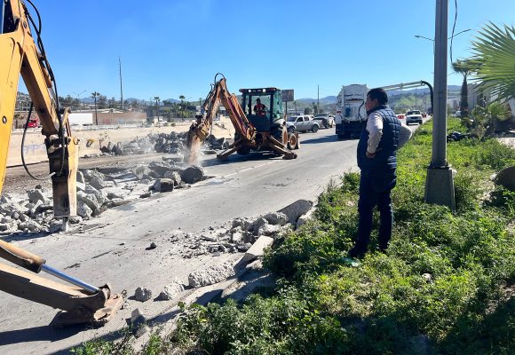 Bulevar Insurgentes como ruta alterna por obras en Vía Rápida Poniente