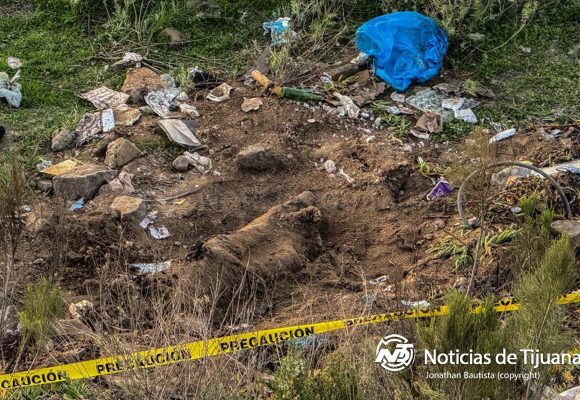 Localizan cuerpo enterrado en un cerro de “Delicias”