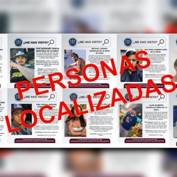 Localiza FGE a 10 personas reportadas como desaparecidas