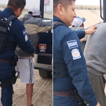 Operativo preventivo en canalización del Río Alamar