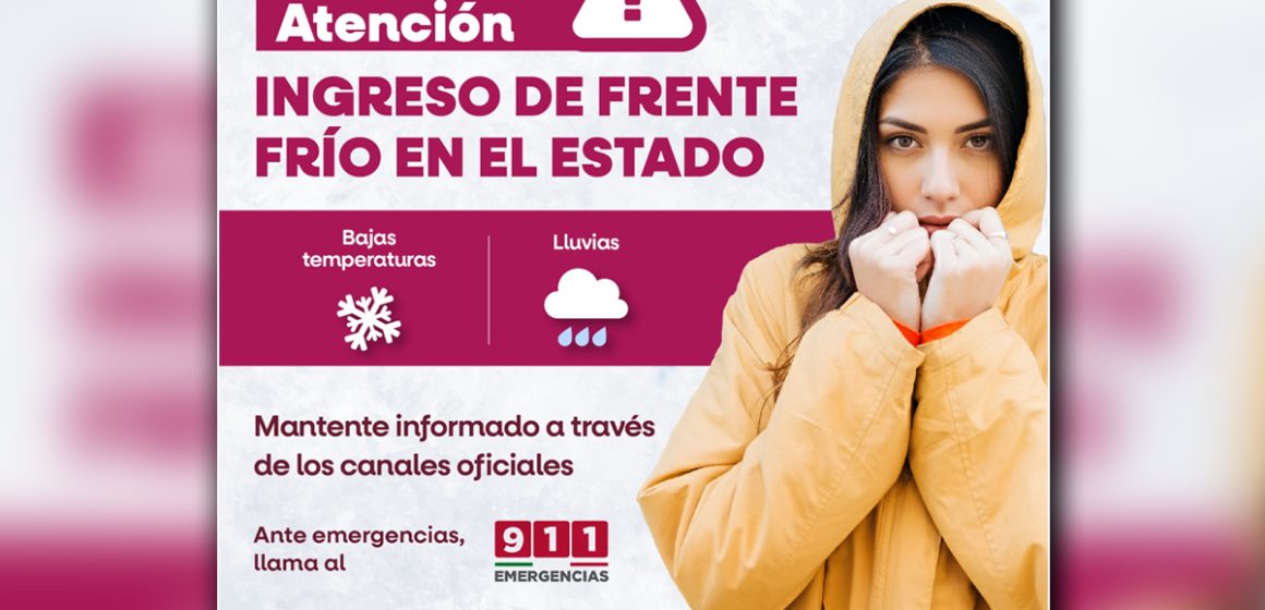 Protección Civil BC alerta por ingreso de frentes fríos 30 y 31