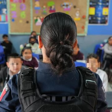 SSPCM imparte plática contra el acoso escolar en primaria de la colonia Planicie