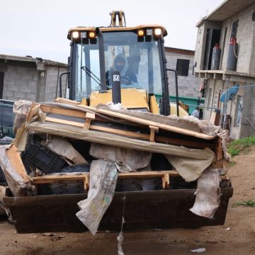 1 Retiran 27 toneladas de basura en distintas colonias