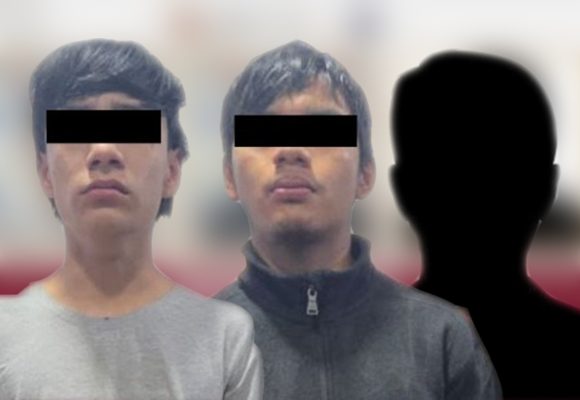 Caen tres jóvenes por portación de arma de fuego en la Sánchez