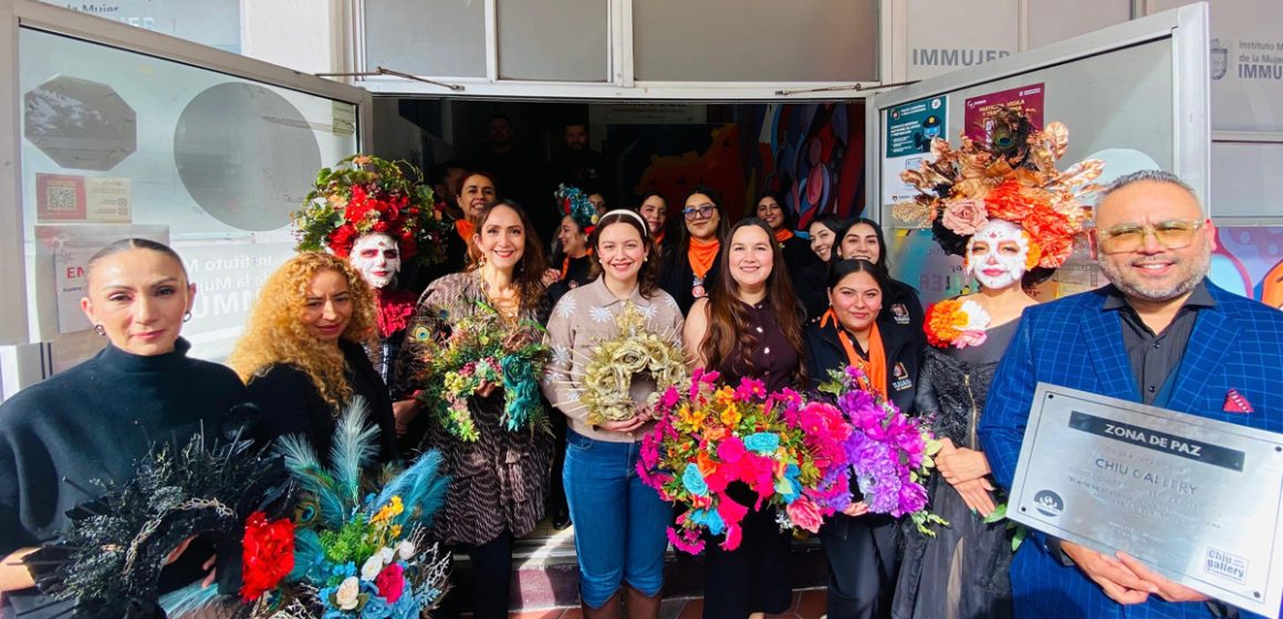 1 Inauguran exposición “La Catrina Migrante” en la Secretaría de las Mujeres