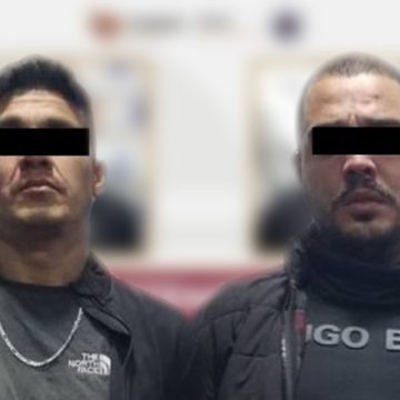 1 Detienen a dos por robo con violencia en la colonia Magaña