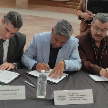 1 SSCBC y Comité Ciudadano de Seguridad de Tijuana firman convenio de colaboración