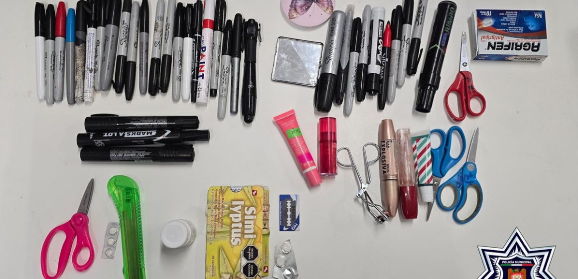 Revisan pertenencias en secundaria técnica de Tijuana como medida preventiva