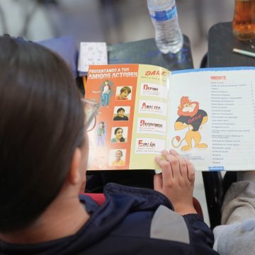 SSPCM imparte primera lección del programa D.A.R.E. en primaria