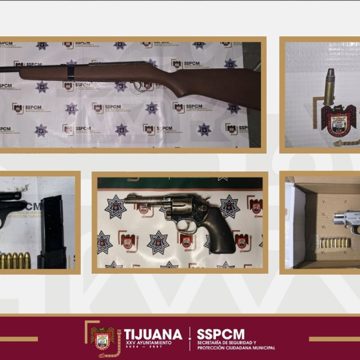 1 Aseguran a cinco personas armadas en distintos puntos de Tijuana