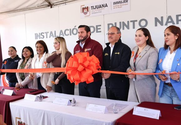 Amplía Tijuana red de Puntos Naranja durante 2025