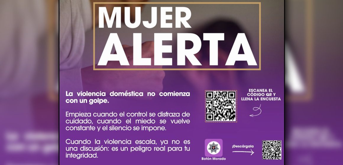 1 Refuerzan prevención y llaman a denunciar violencia doméstica