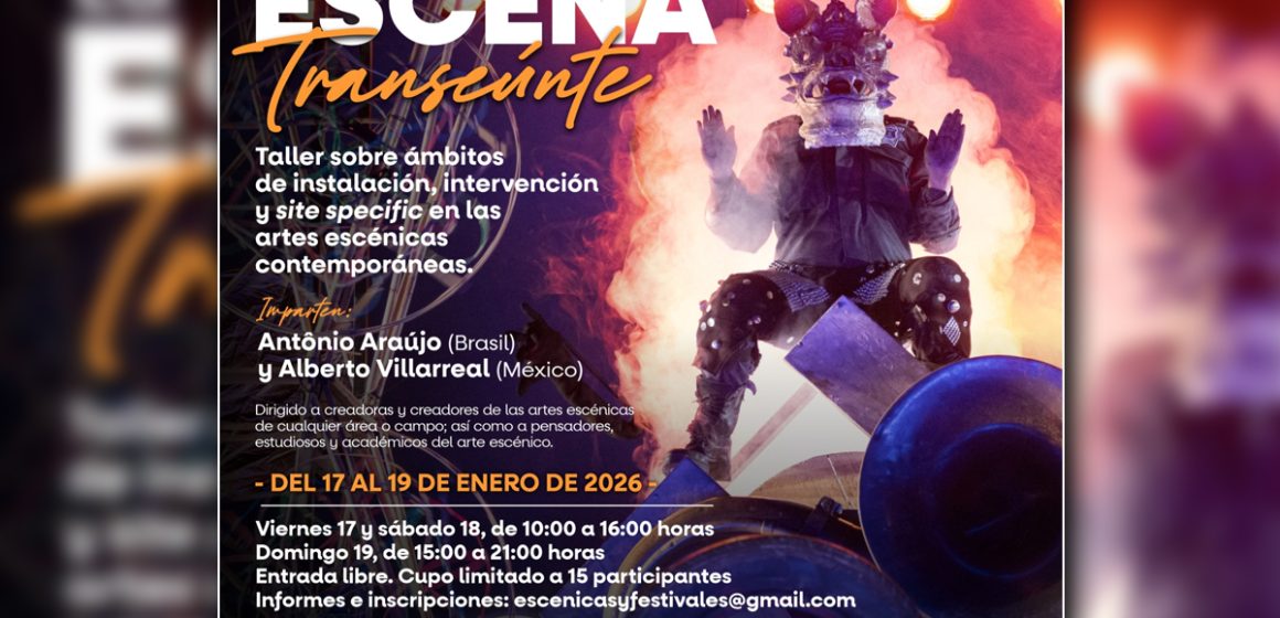 Dos referentes del teatro latinoamericano impartirán taller escénico en Tijuana