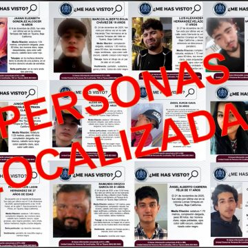Localiza Fiscalía a 12 personas reportadas como desaparecidas